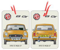 MGB GT 1970-72 Air Freshener